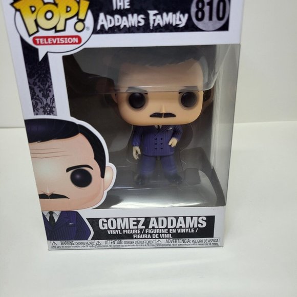 Funko Pop 'Television' GOMEZ ADDAMS Figure #810 Regular‎ Version Collectible - Picture 3 of 10
